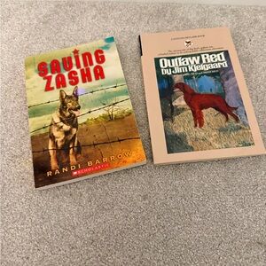 Saving Zasha and Outlaw Red Books